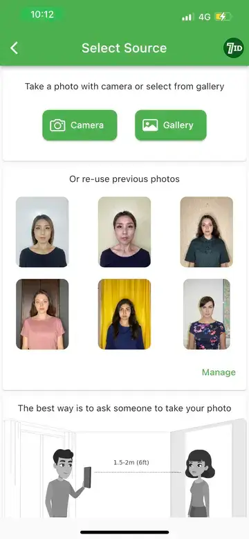 7ID App: Japanese Visa Photo Maker