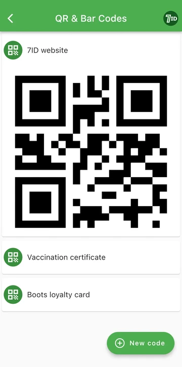 QR Code қолданбасы: QR кодтарын бір жерде сақтаңыз